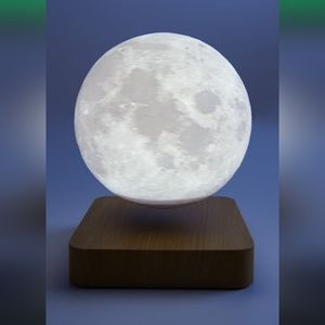 SHARPER IMAGE LEVITATING MOON LAMP